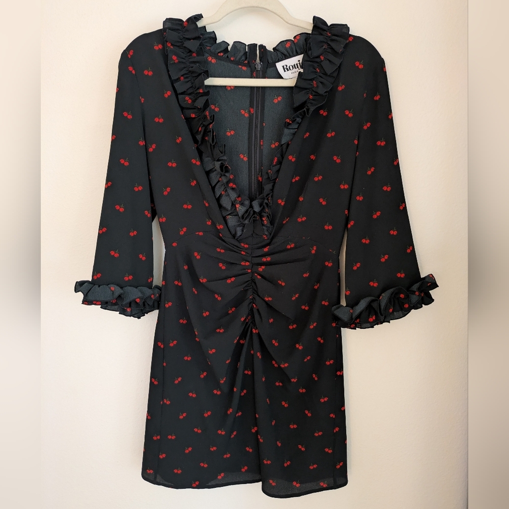 Rouje Yvette Cherry Mini Dress - Picture 3 of 7